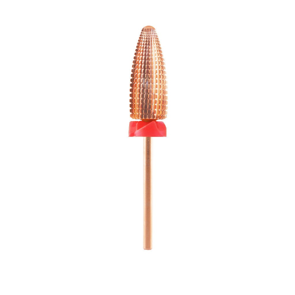 DNS Drill Bit Typhoon Fine Rose Gold 3/32" Diamond Nail Supplies