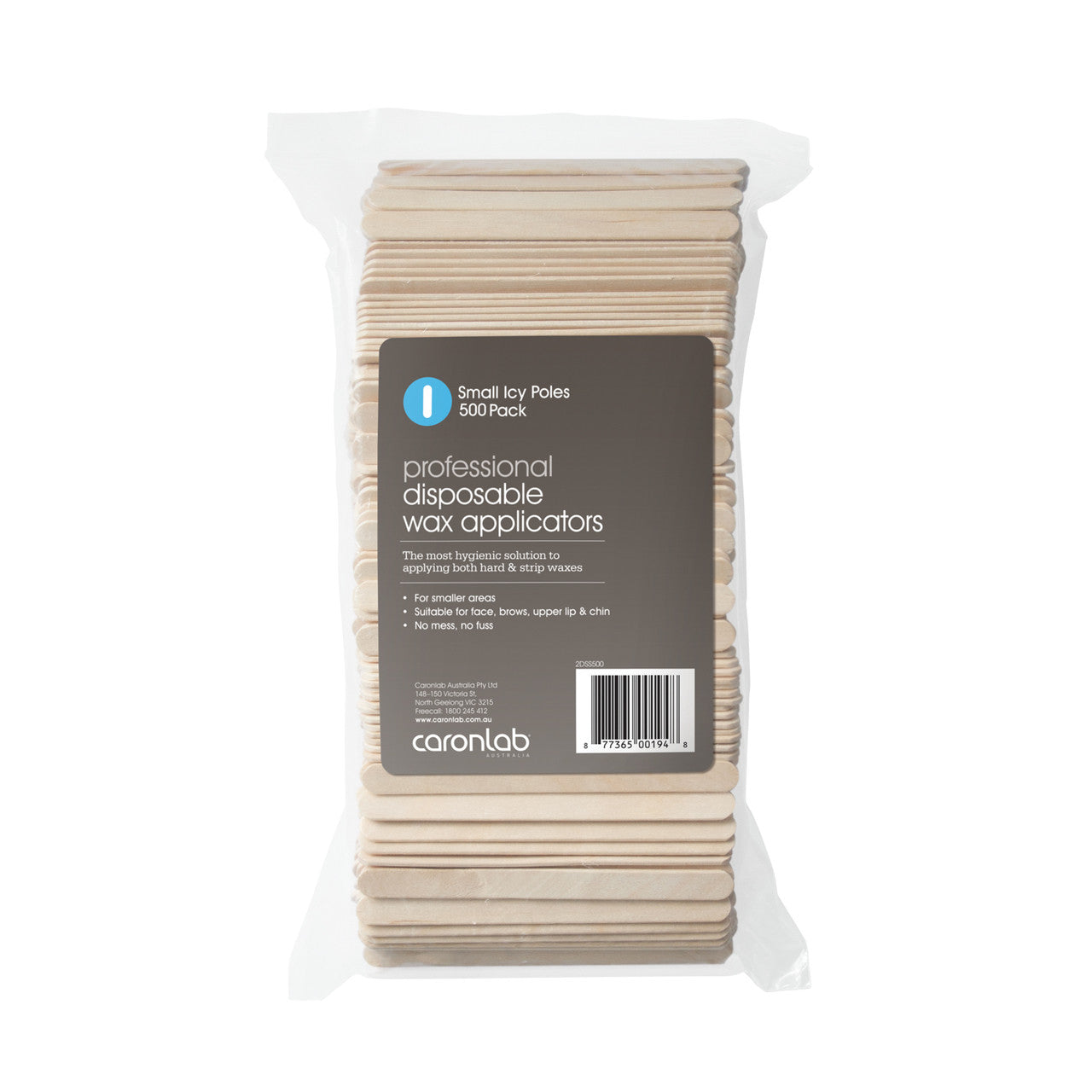Spatula Small Icy Pole 500pk Diamond Nail Supplies