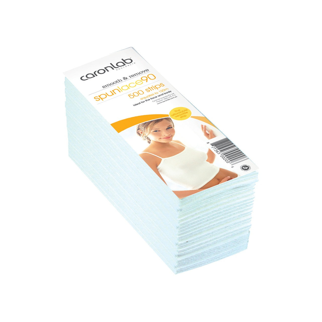 Spun Lace 90 Strips White 500pk Diamond Nail Supplies