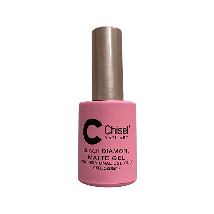 Gel Polish - Black Diamond Matte Top Gel Diamond Nail Supplies