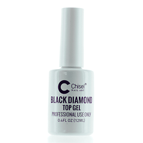 Gel Polish - Black Diamond Top Gel Diamond Nail Supplies