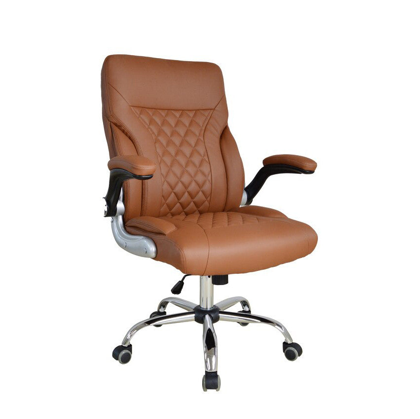 Customer Chair - GY2134 Cappuccino Diamond Nail Supplies