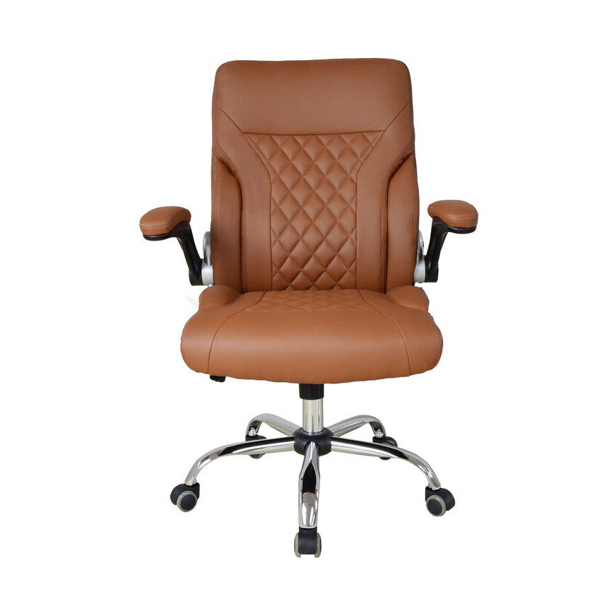 Customer Chair - GY2134 Cappuccino Diamond Nail Supplies