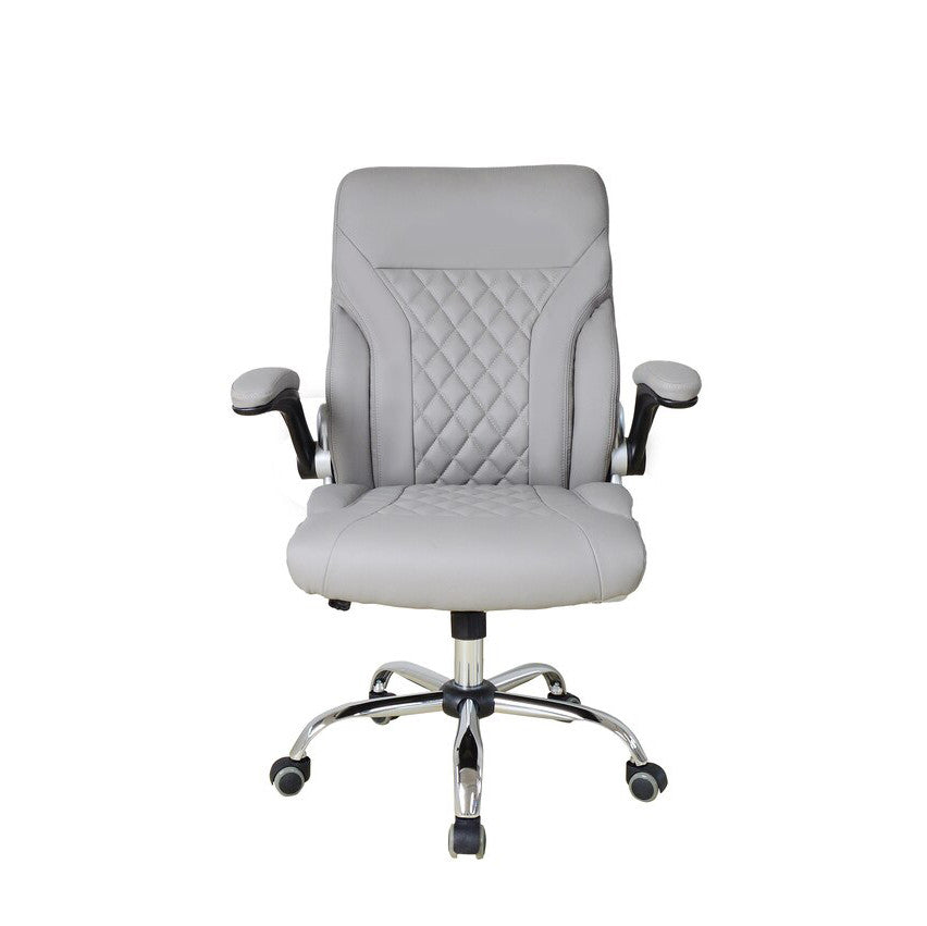 Customer Chair - GY2134 Grey Diamond Nail Supplies
