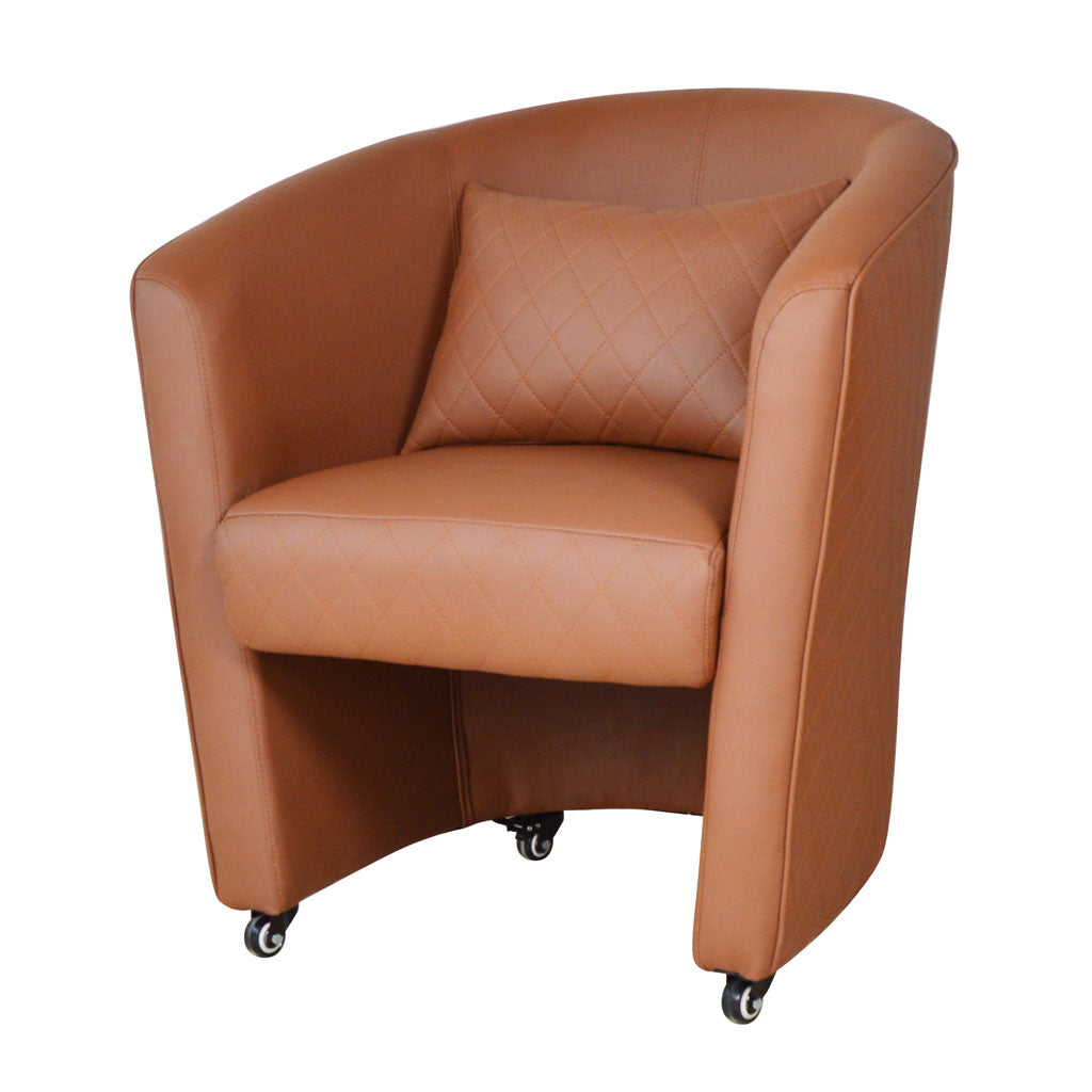 Customer Chair Deluxe - S0105 Cappuccino