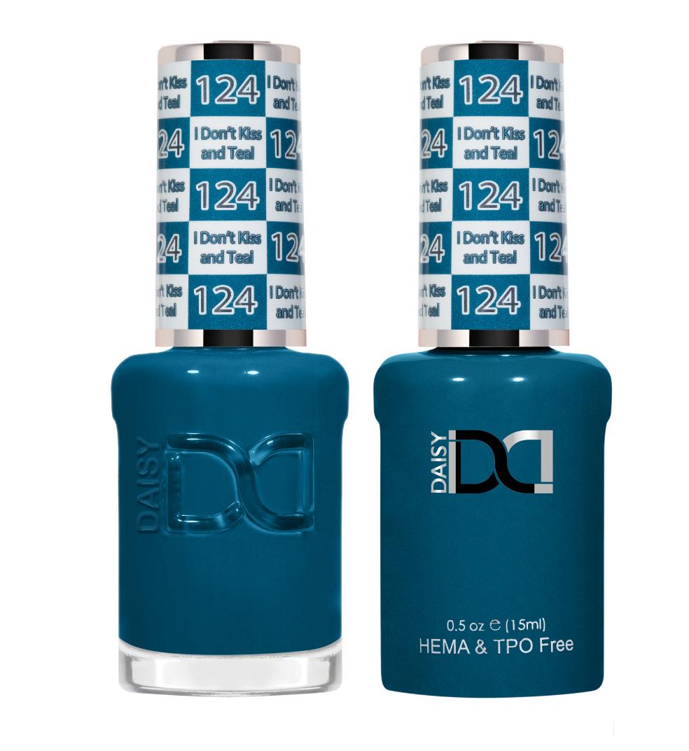 HEMA & TPO Free Duo Gel - 124 I Don't Kiss And Teal
