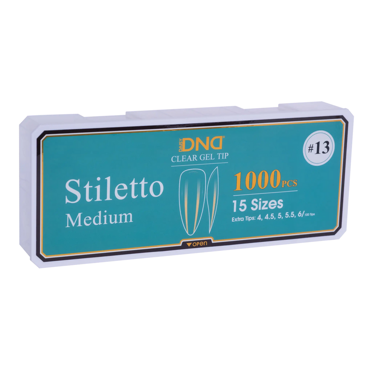 Gel Tips - #13 Stiletto Medium