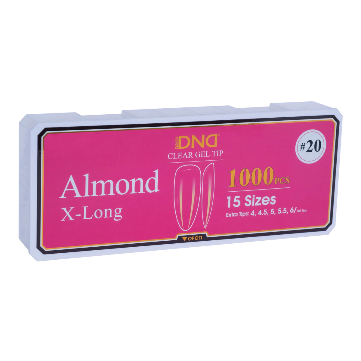 Gel Tips - #20 Almond X-Long