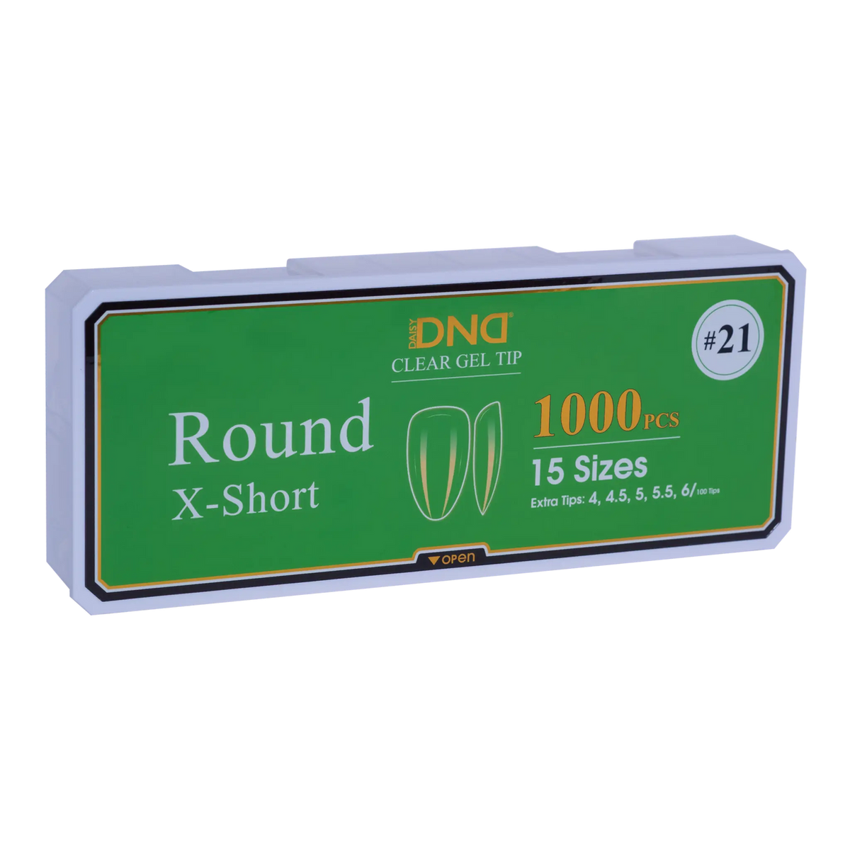 Gel Tips - #21 Round X-Short