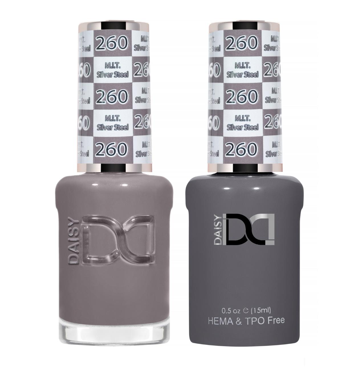 HEMA & TPO Free Duo Gel - 260 M.I.T Silver Steel