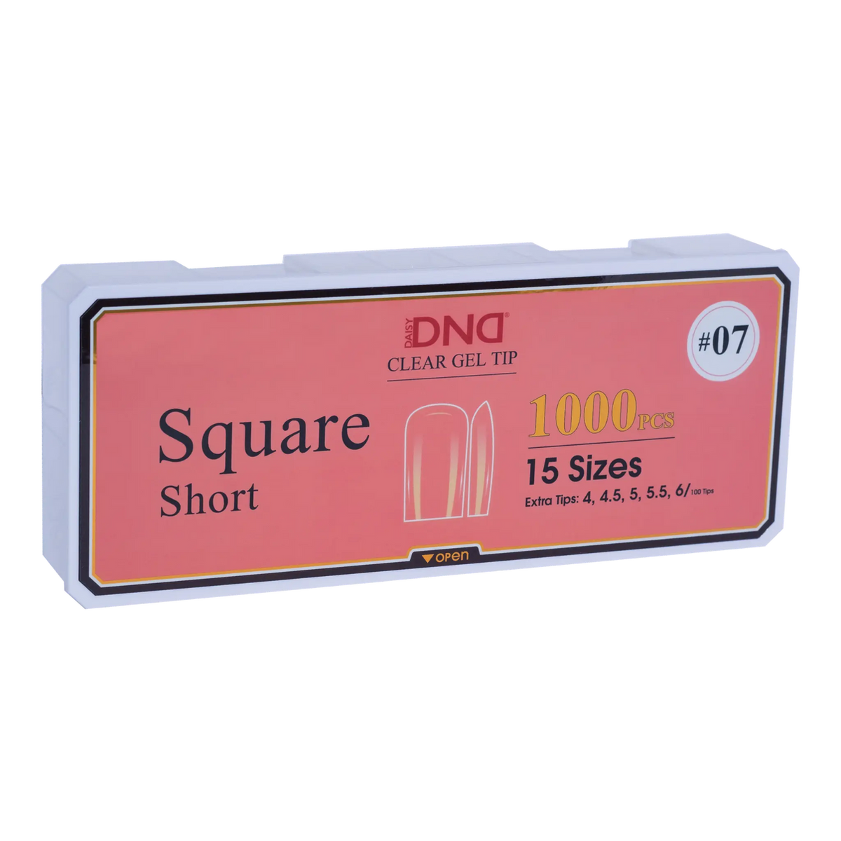 Gel Tips - #07 Square Short