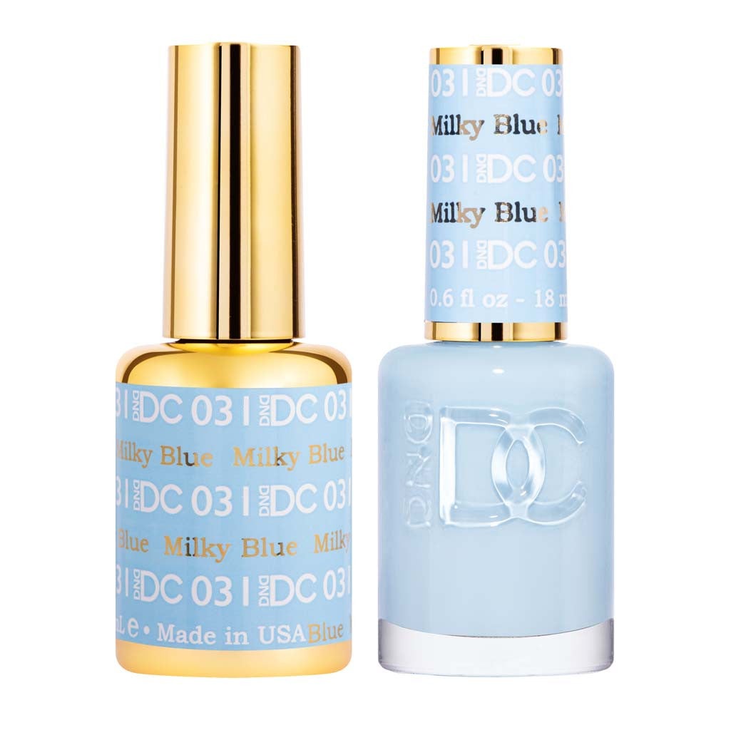 Duo Gel - DC031 Milky Blue Diamond Nail Supplies