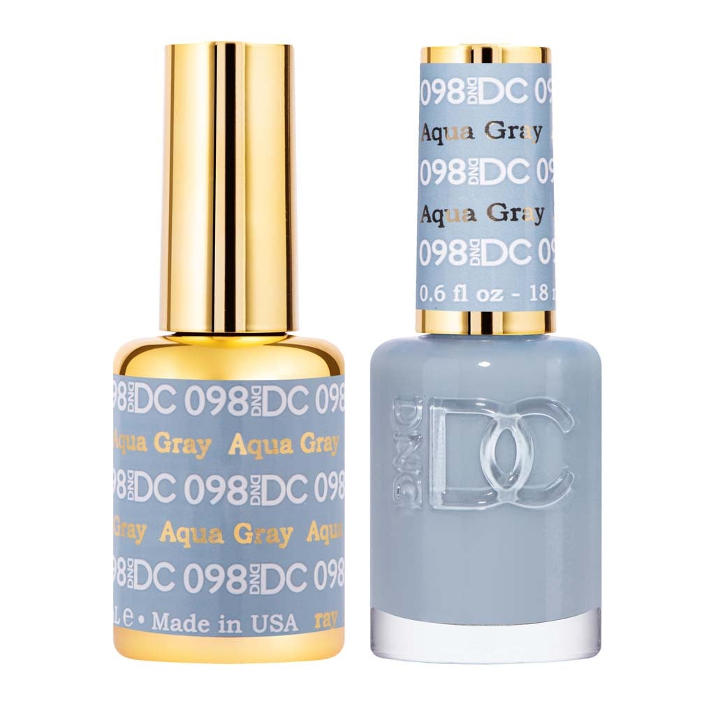 Duo Gel - DC098 Aqua Gray Diamond Nail Supplies