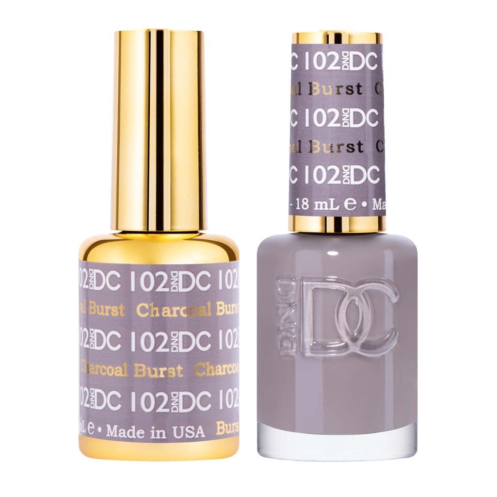 Duo Gel - DC102 Charcoal Burst Diamond Nail Supplies