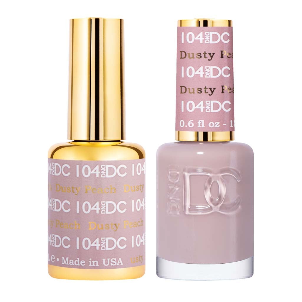 Duo Gel - DC104 Dusty Peach Diamond Nail Supplies
