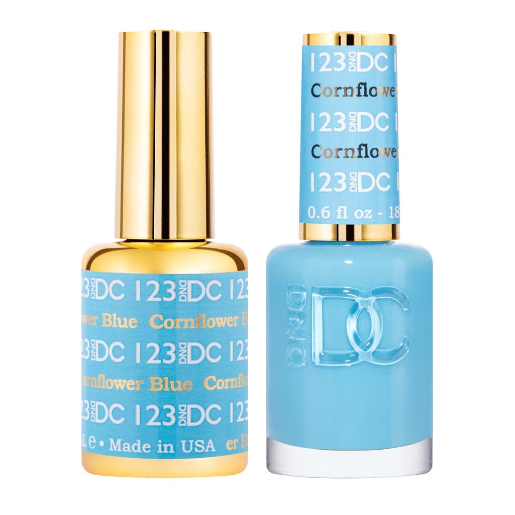 Duo Gel - DC123 Cornflower Blue Diamond Nail Supplies