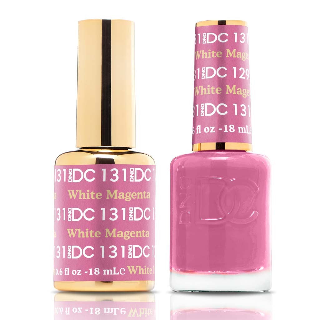 Duo Gel - DC131 White Magenta Diamond Nail Supplies