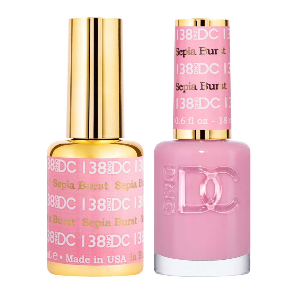 Duo Gel - DC138 Sepia Burst Diamond Nail Supplies