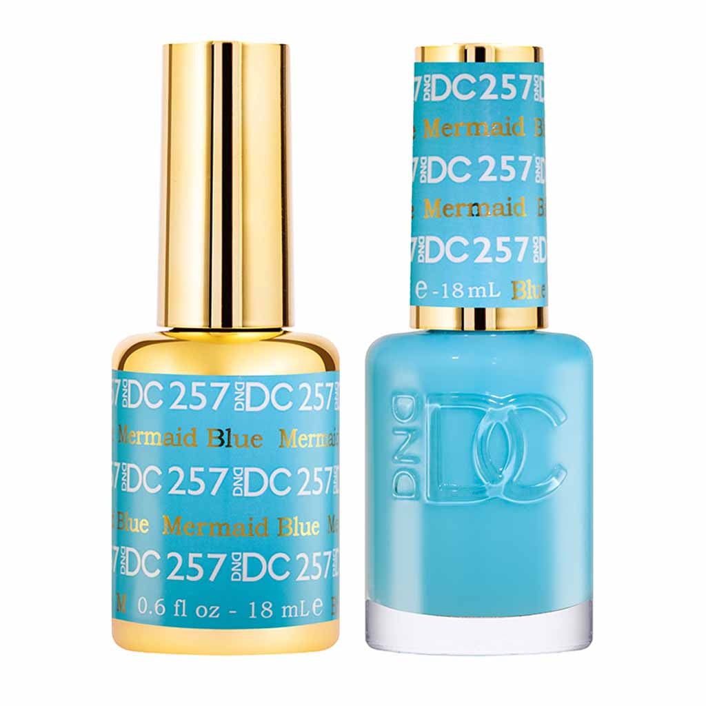 Duo Gel - DC257 Mermaid Blue Diamond Nail Supplies