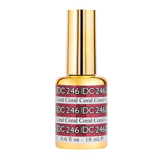 Mermaid Gel - 246 Coral Diamond Nail Supplies