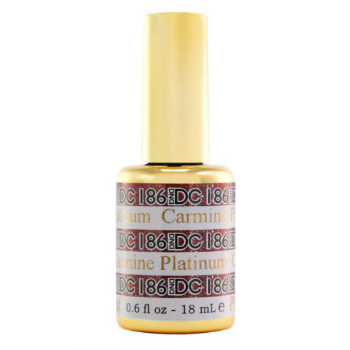 Platinum Gel - 186 Carmine Diamond Nail Supplies