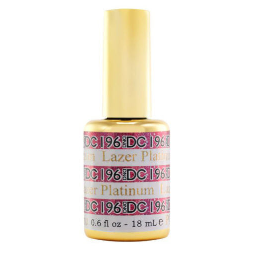 Platinum Gel - 196 Ruby Pink Diamond Nail Supplies
