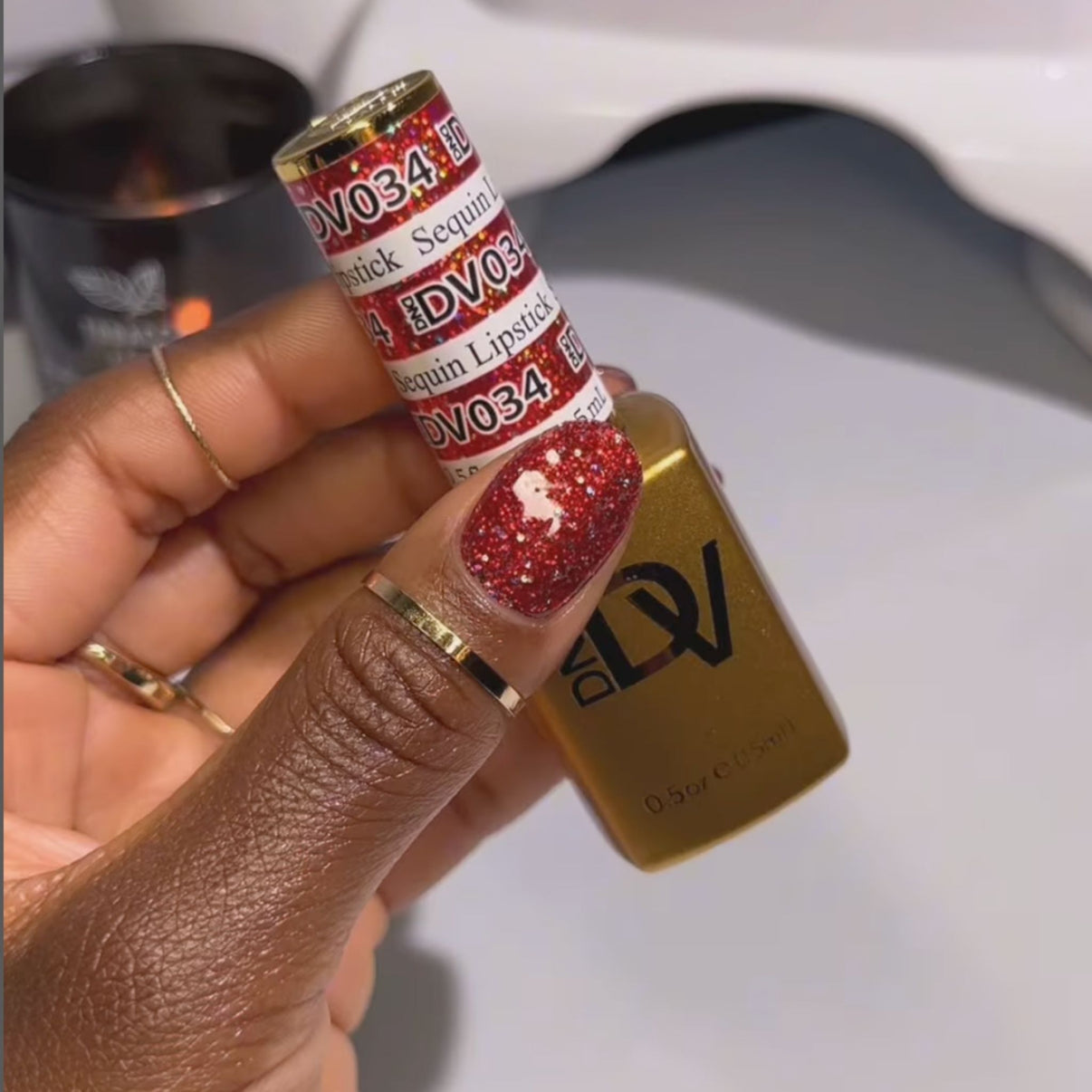 Duo Gel - DV034 Sequin Lipstick