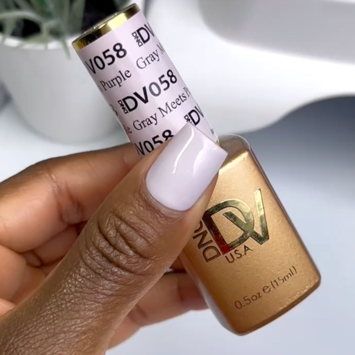 Duo Gel - DV058 Gray Meets Purple