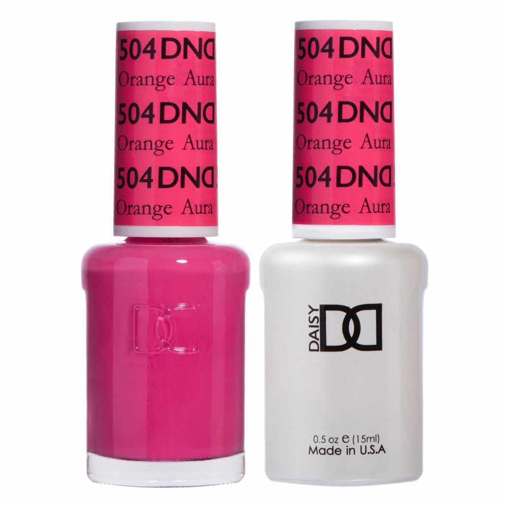 Duo Gel - 504 Orange Aura Diamond Nail Supplies