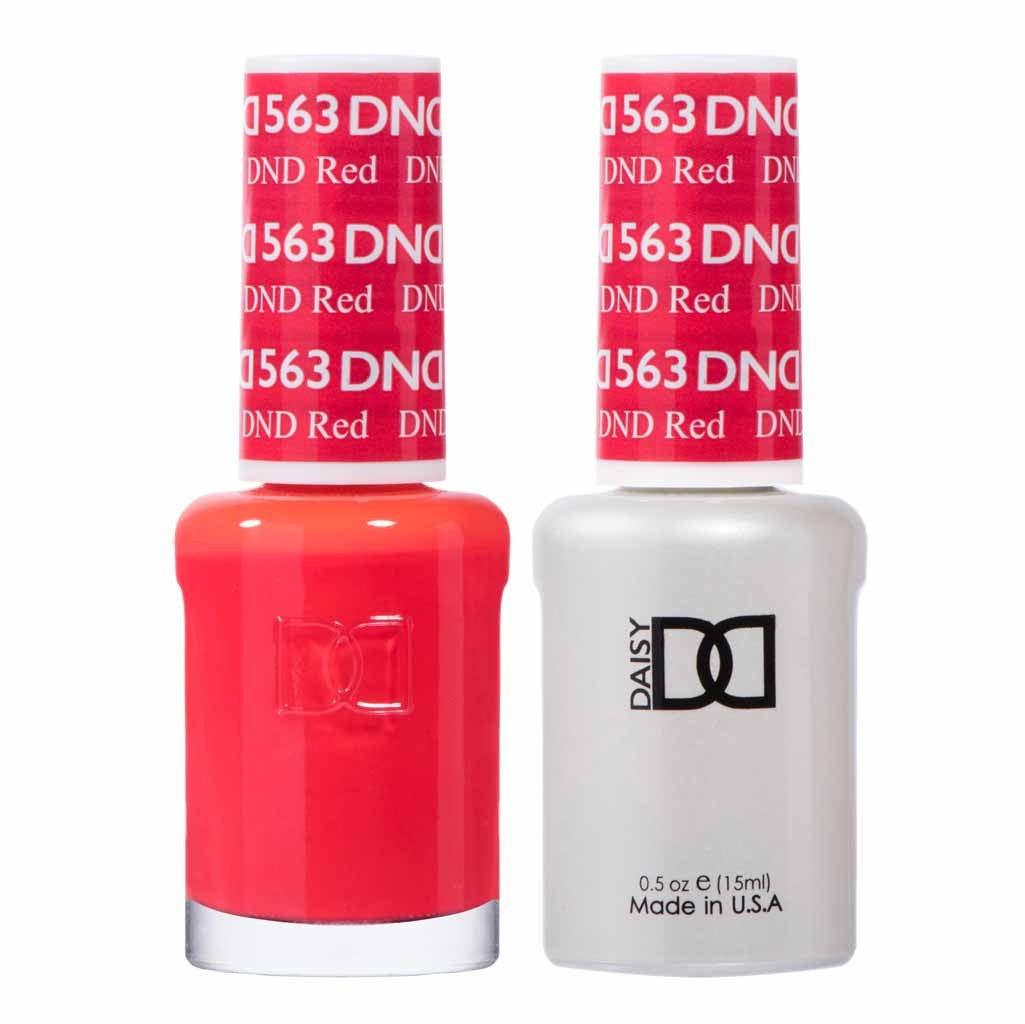 Duo Gel - 563 DND Red Diamond Nail Supplies