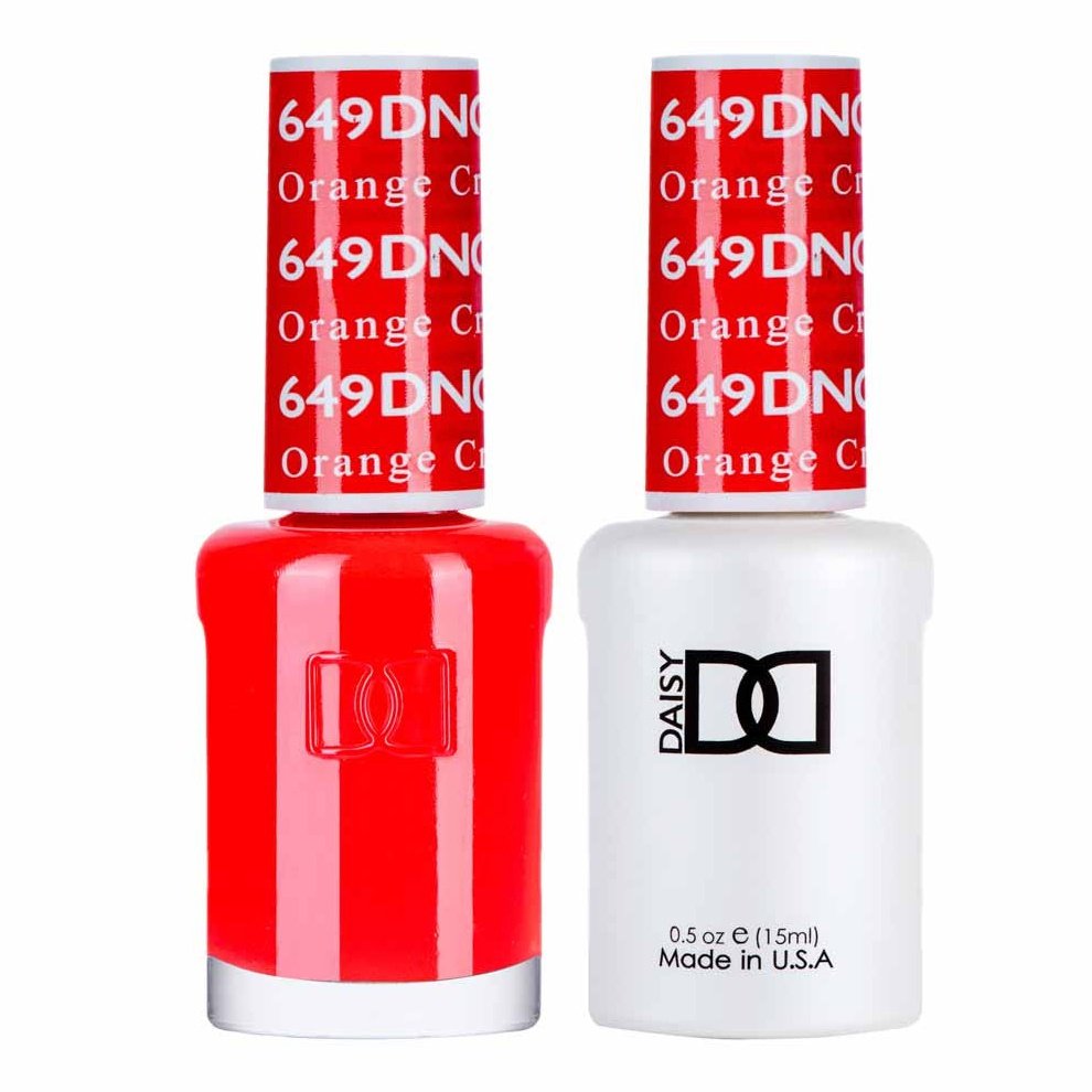 Duo Gel- 649 Orange Creamsicle Diamond Nail Supplies