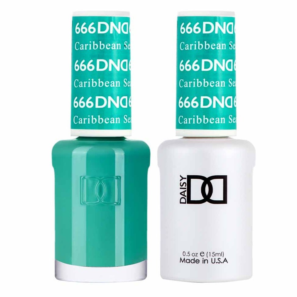 Duo Gel- 666 Caribbean Sea Diamond Nail Supplies