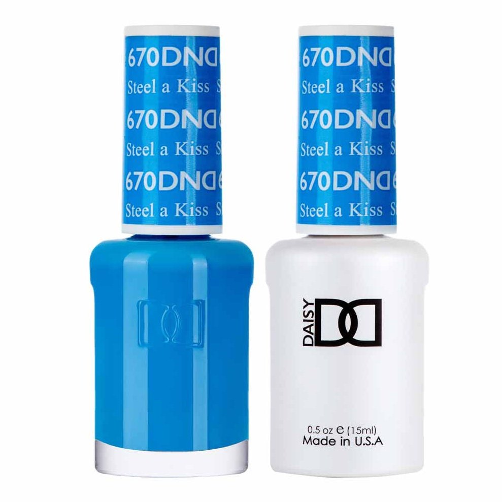 Duo Gel- 670 Steel A Kiss Diamond Nail Supplies