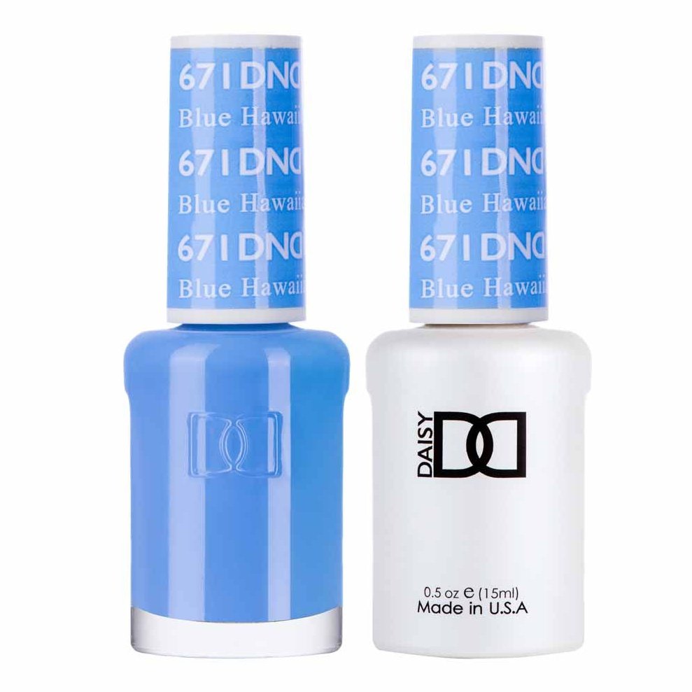 Duo Gel- 671 Blue Hawaiian Diamond Nail Supplies