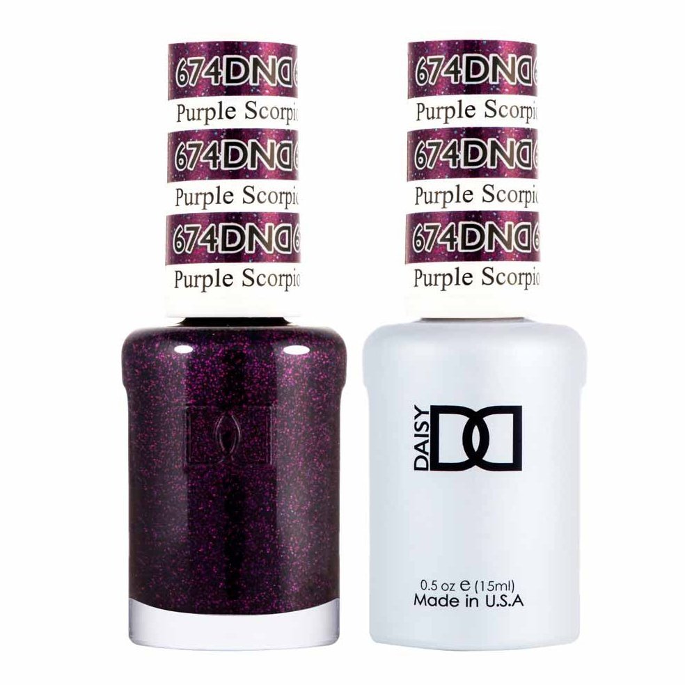 Duo Gel- 674 Purple Scorpion Diamond Nail Supplies