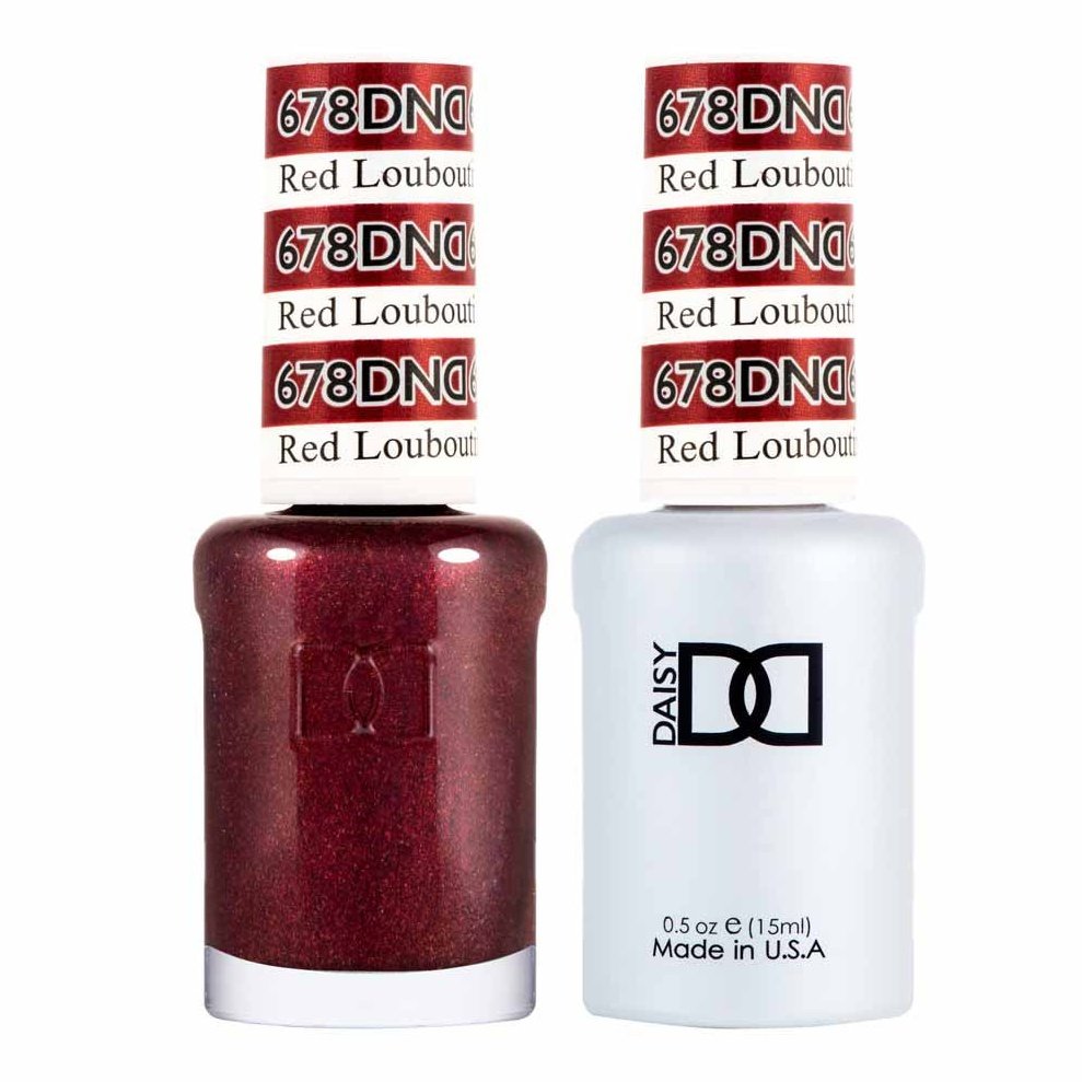 Duo Gel- 678 Red Louboutin Diamond Nail Supplies