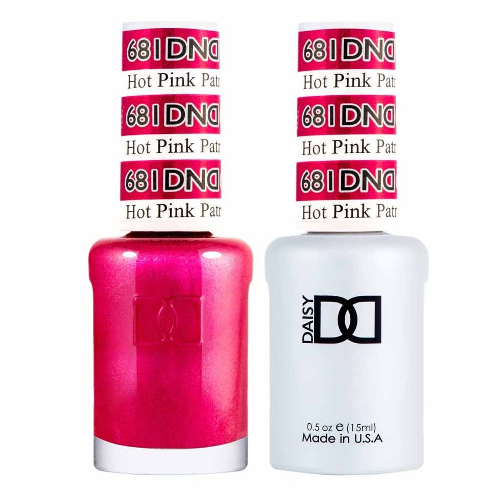 Duo Gel- 681 Hot Pink Patrol Diamond Nail Supplies