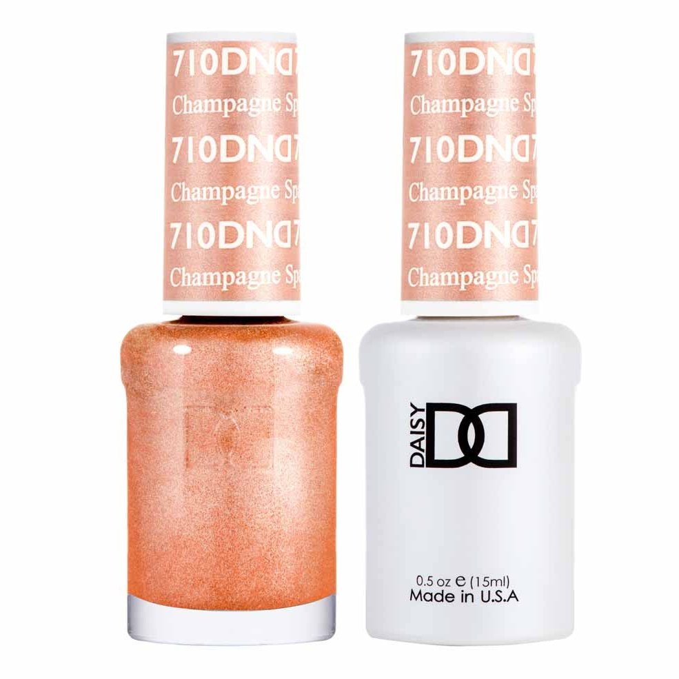 Duo Gel- 710 Champagne Sparkles Diamond Nail Supplies