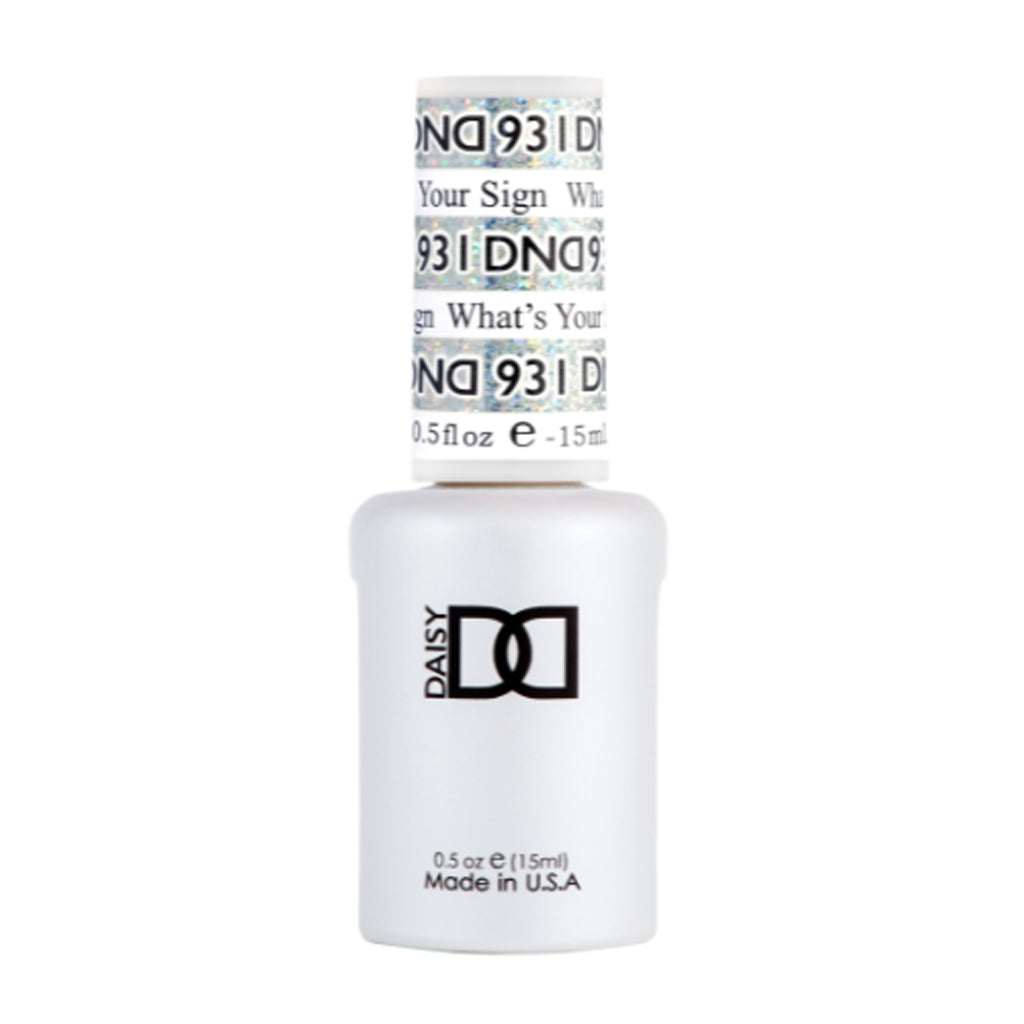 Platinum - 931 What's Your Sign Diamond Nail Supplies