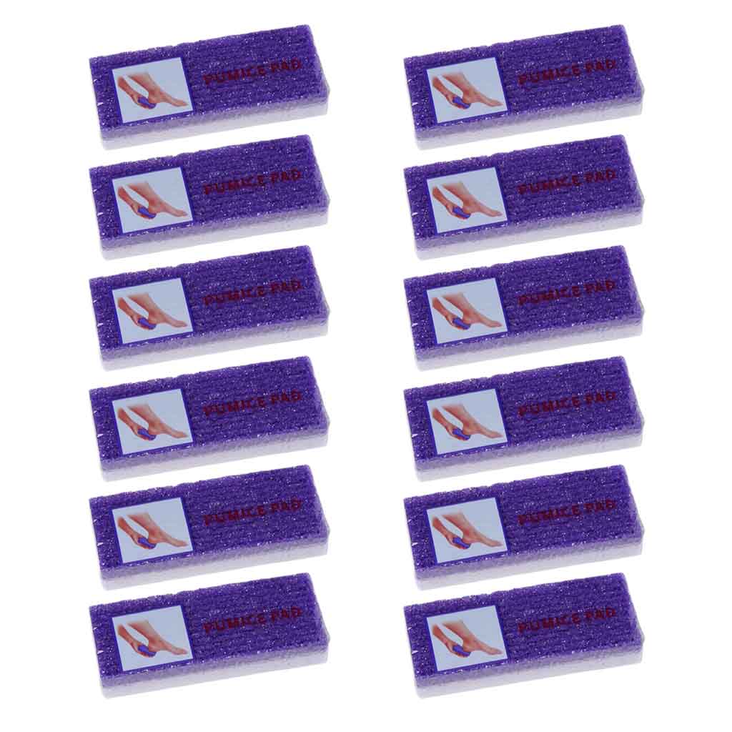 Pumice Pad - Purple Medium/Coarse 12pk