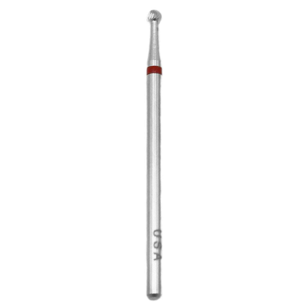 Drill Bit Small Ball Silver 3/32" Diamond Nail Supplies