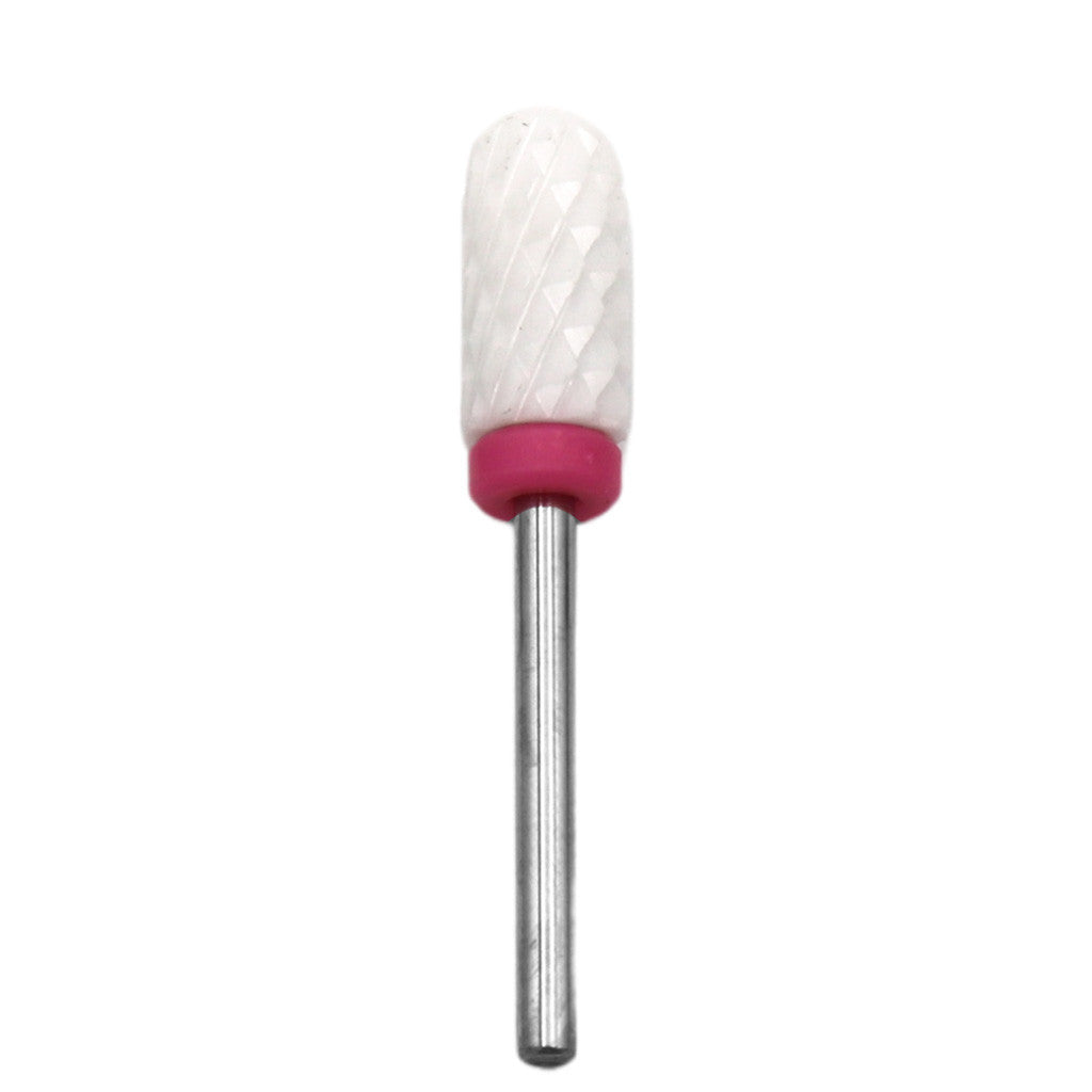 Ceramic Drill Bit Smooth Top Large 3XC 3/32" Diamond Nail Supplies