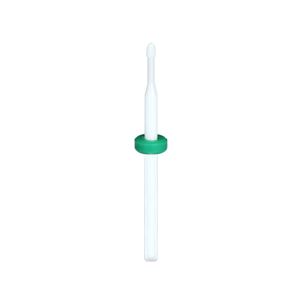Drill Bit Cuticle Cleaner Coarse White 3/32" Diamond Nail Supplies
