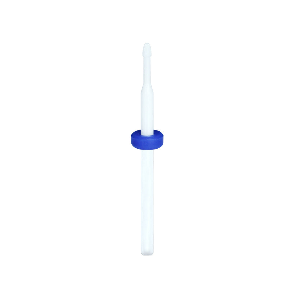 Drill Bit Cuticle Cleaner Medium White 3/32" Diamond Nail Supplies