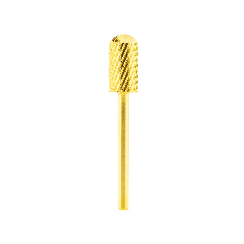 Drill Bit Large Rounded Top X Coarse Gold 3/32" Diamond Nail Supplies