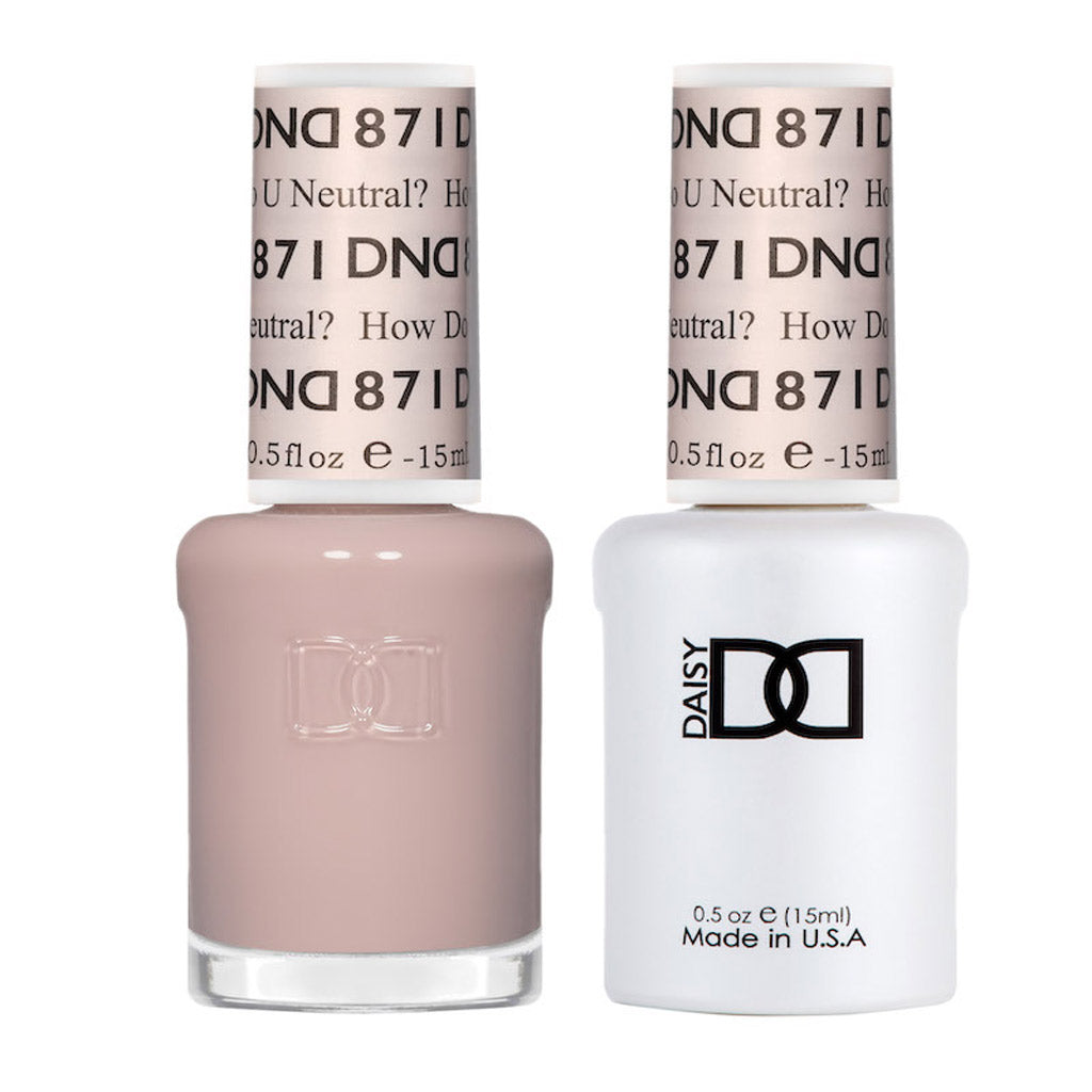 Duo Gel - 871 How Do U Neutral? Diamond Nail Supplies