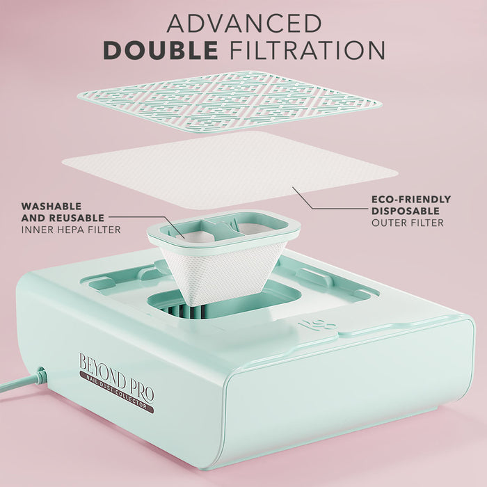 Beyond Pro Nail Dust Collector - Blue Dust Collector