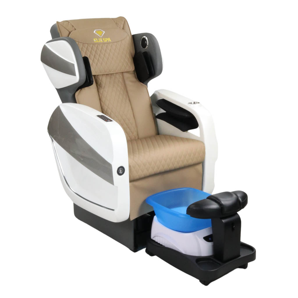 Pedicure Spa Chair - Echo No Plumbing White | Beige | Blue/Black Pedicure Chair