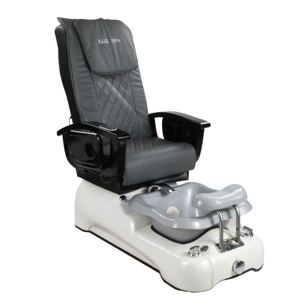 Pedicure Spa Chair - Dusk Black | Grey | White Pedicure Chair