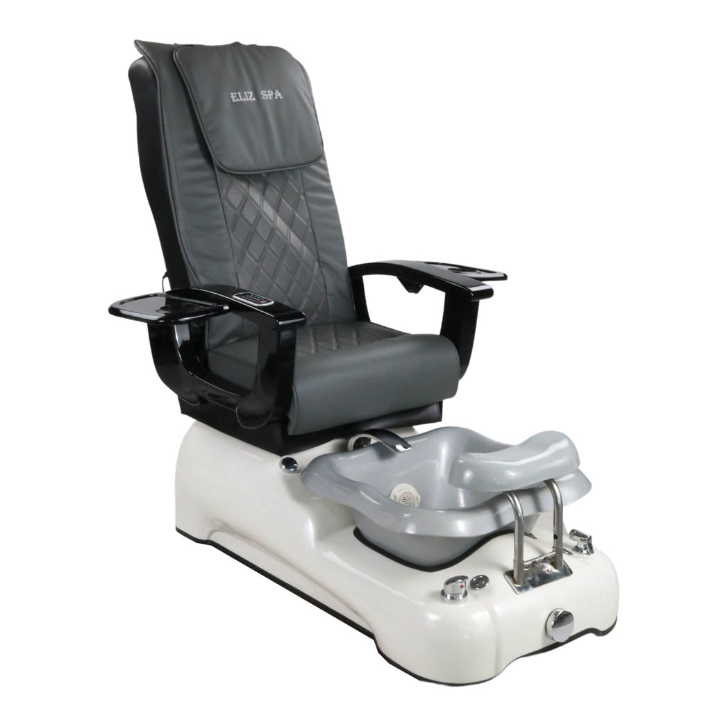 Pedicure Spa Chair - Dusk Black | Grey | White Pedicure Chair